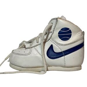 Vtg 1985 NIKE Baby Air Jordan Infantry Sneakers Shoes 850507 PD Sz 2 Blue White